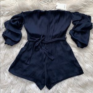 NWT beautiful Bardot romper